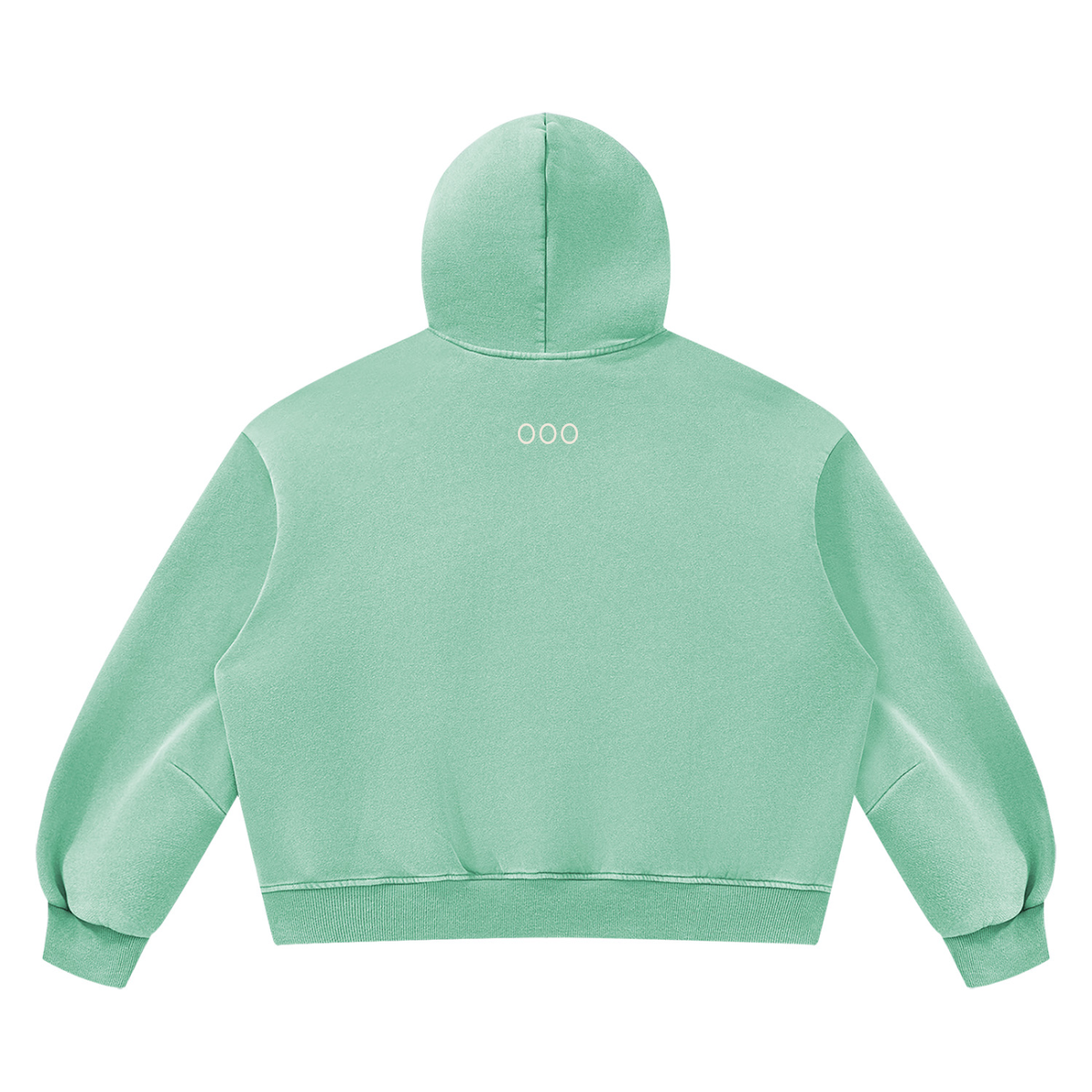 Breakfast On The Go Vintage Wash Boxy Fleece Hoodie