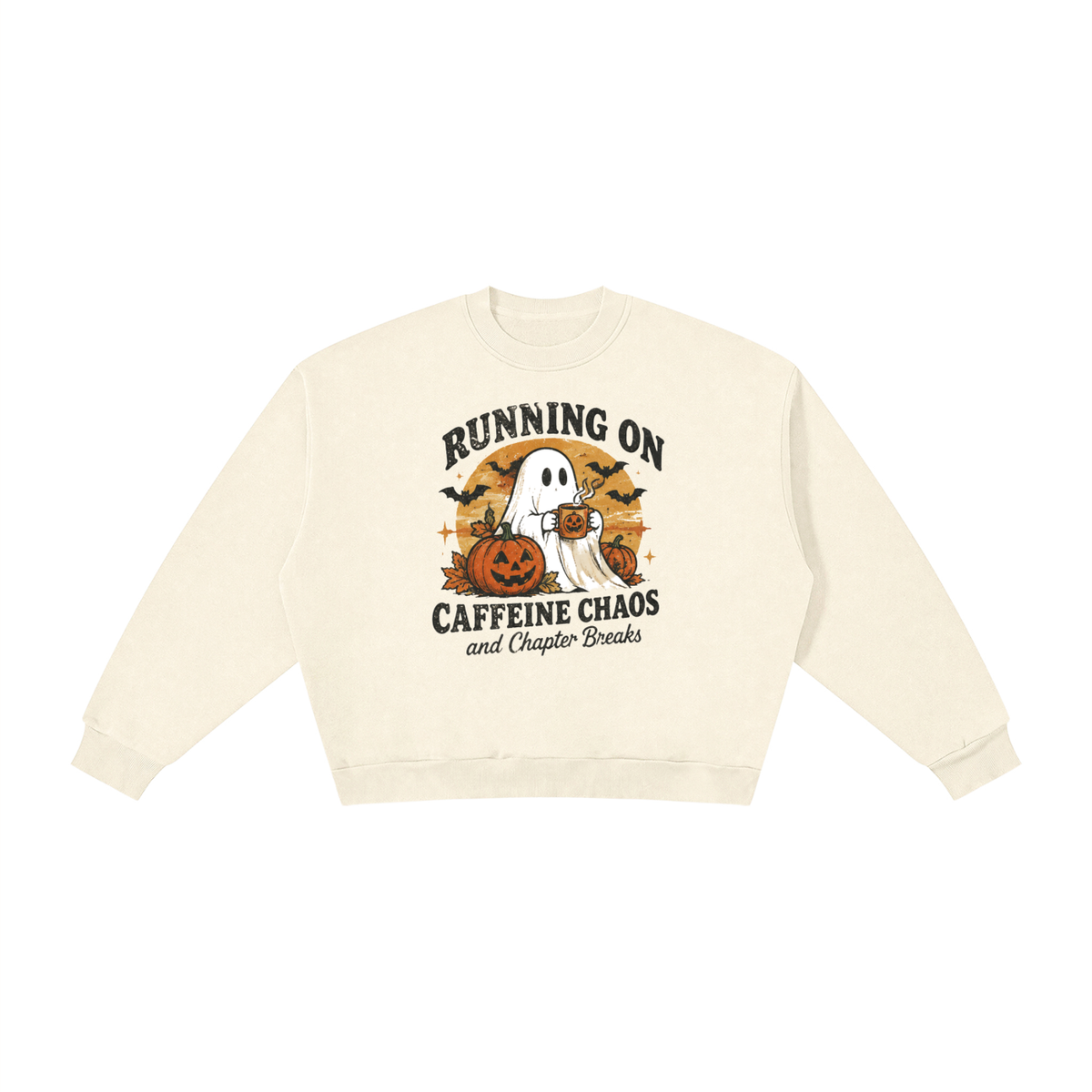 Reading Ghost Boxy Fleece Crewneck Sweatshirt