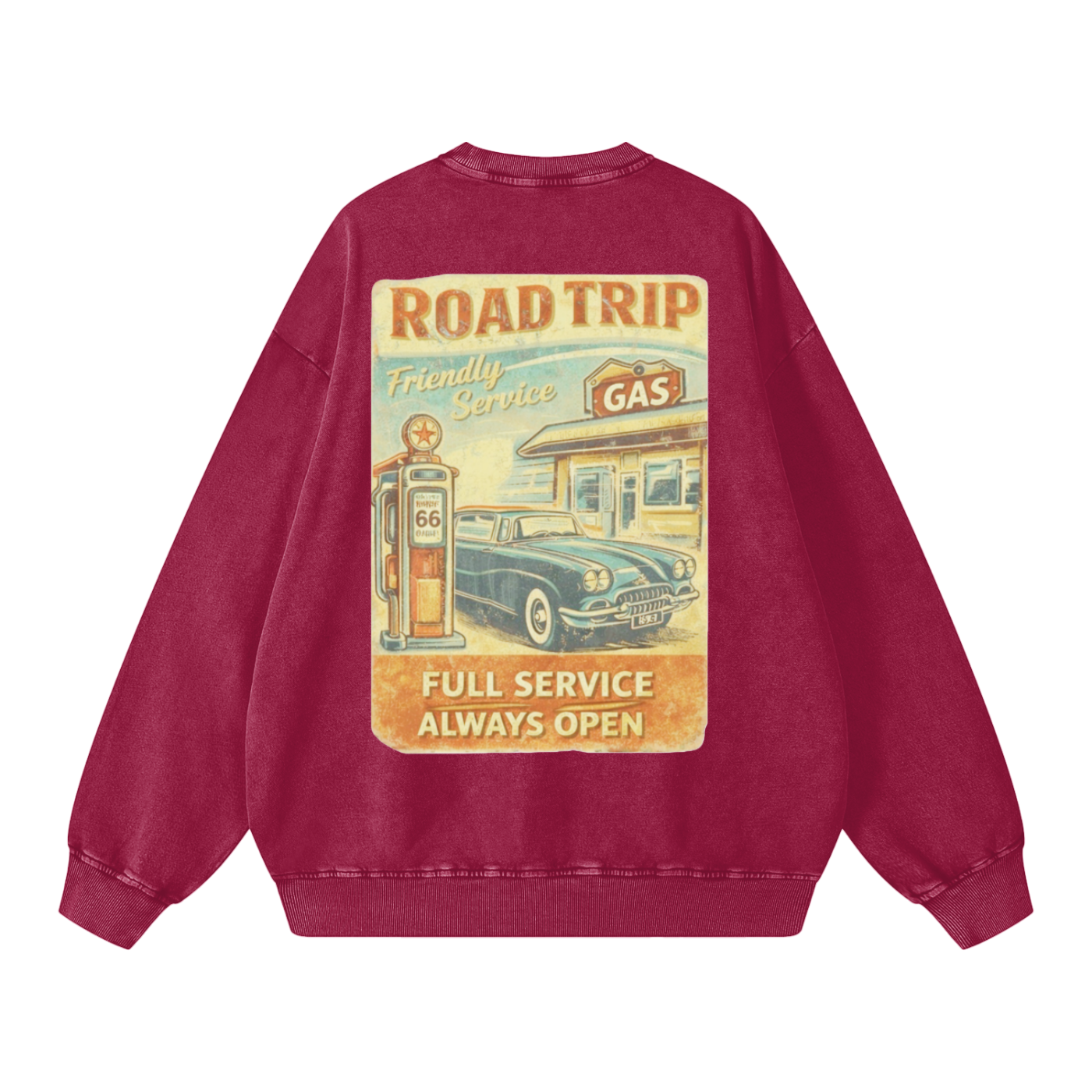 Friendly Service Oversized Sweatshirt