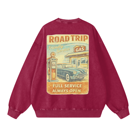 Friendly Service Oversized Sweatshirt