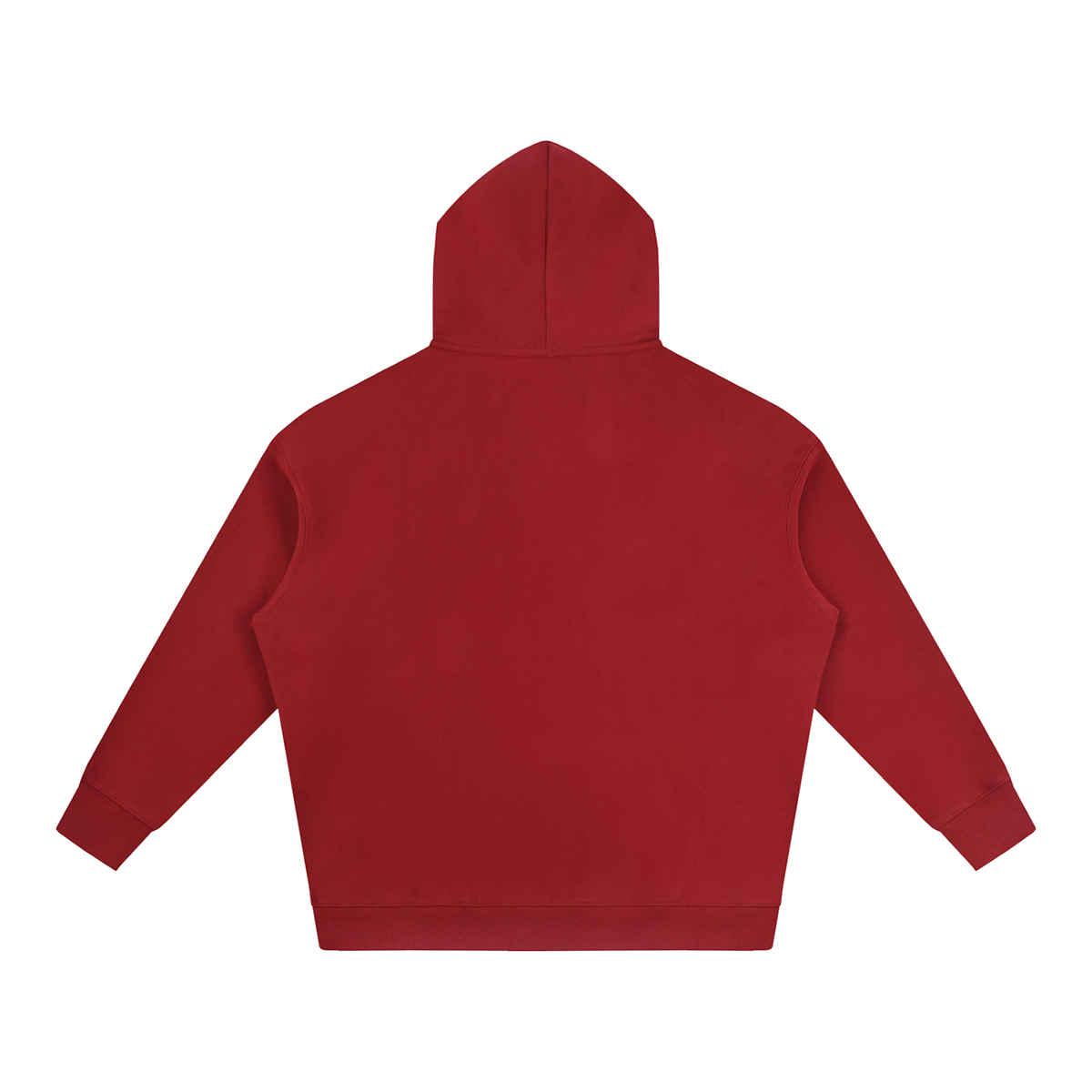 Exhausted Oversize Fleeced Hoodie