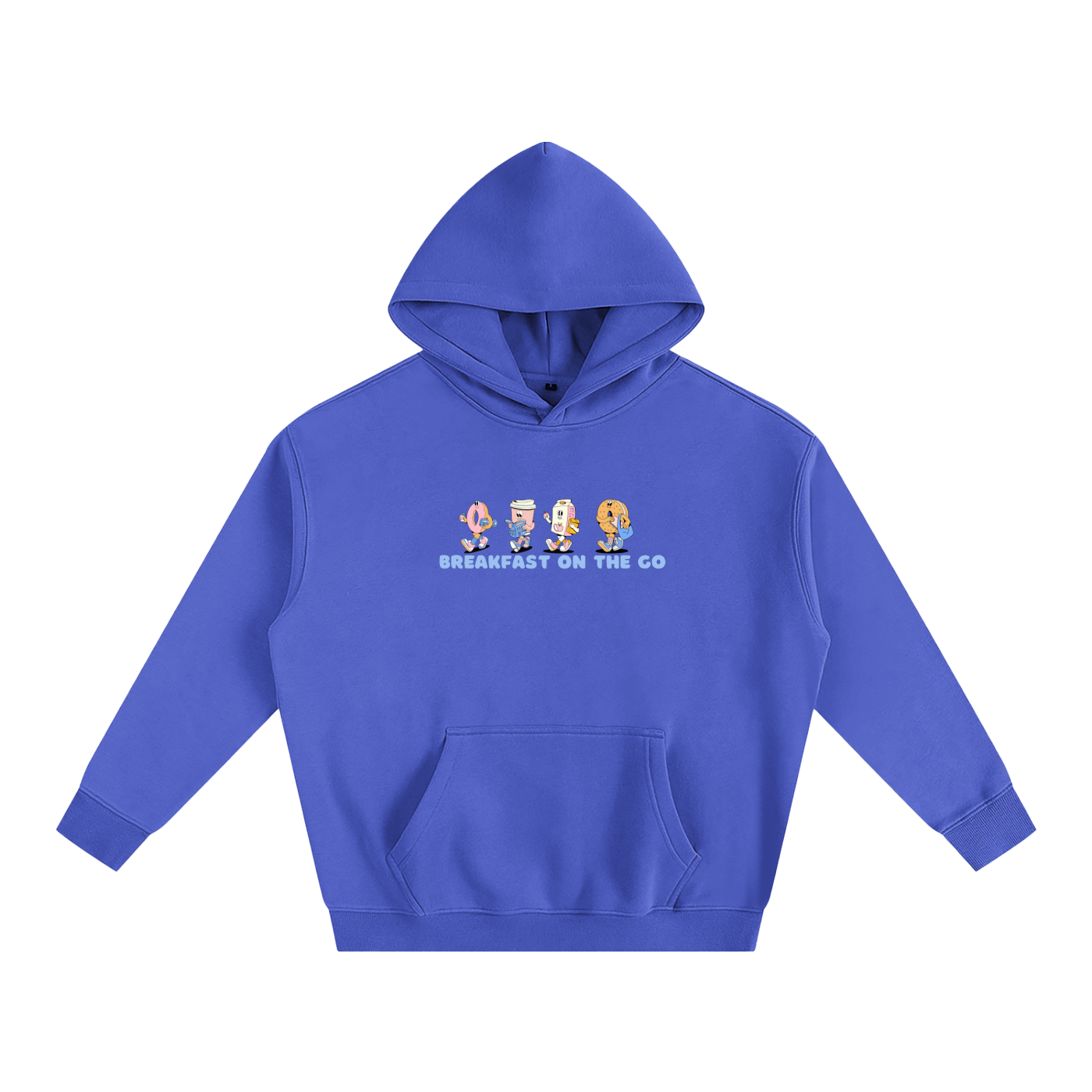 Breakfast On The Go Oversize Fleeced Hoodie