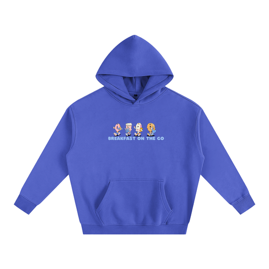 Breakfast On The Go Oversize Fleeced Hoodie